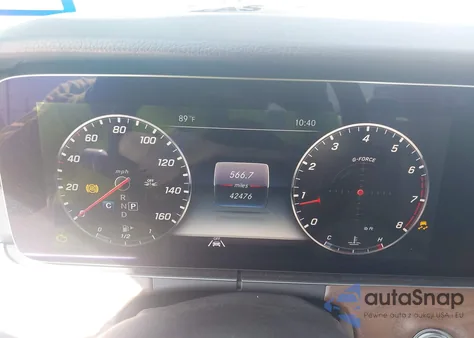 2020 Mercedes-Benz E 450 4Matic z USA, uszkodzony, nr VIN W1KZF6JB3LA760436